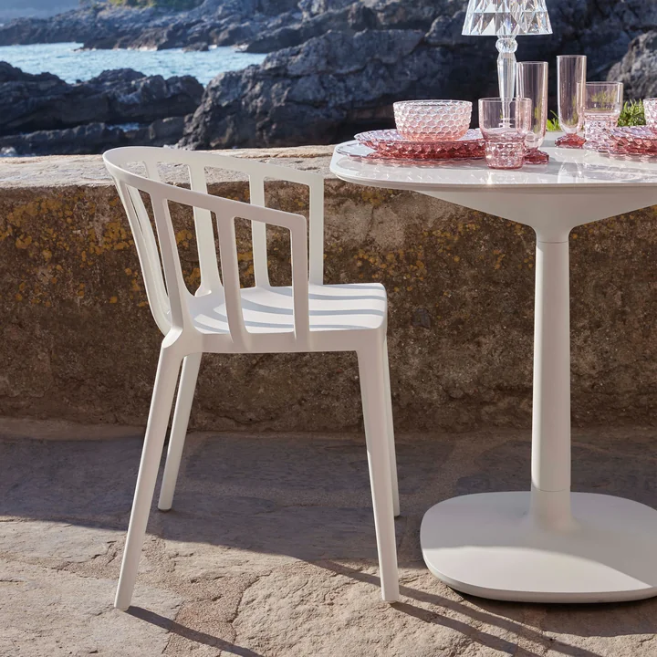 Kartell - Venice Mat chair, white