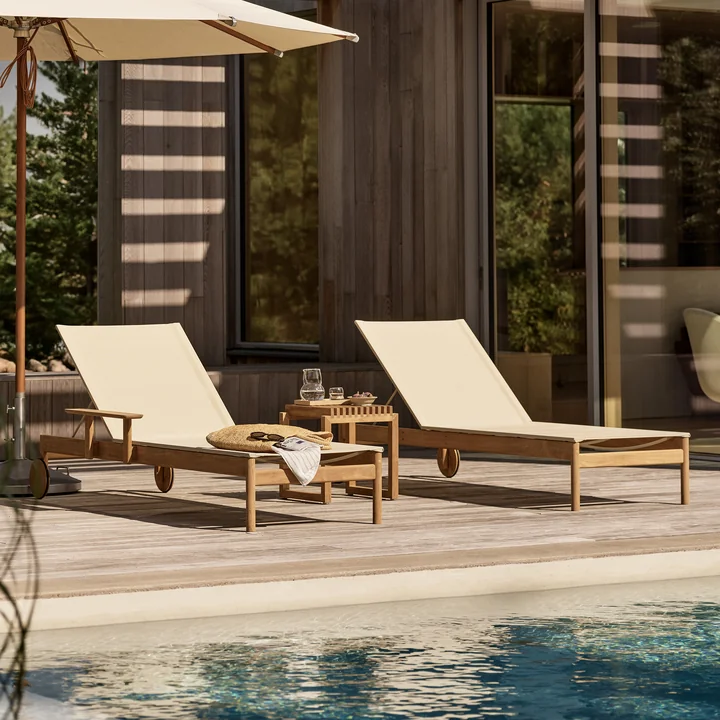 Fritz Hansen - Skagerak Pelagus Sun lounger