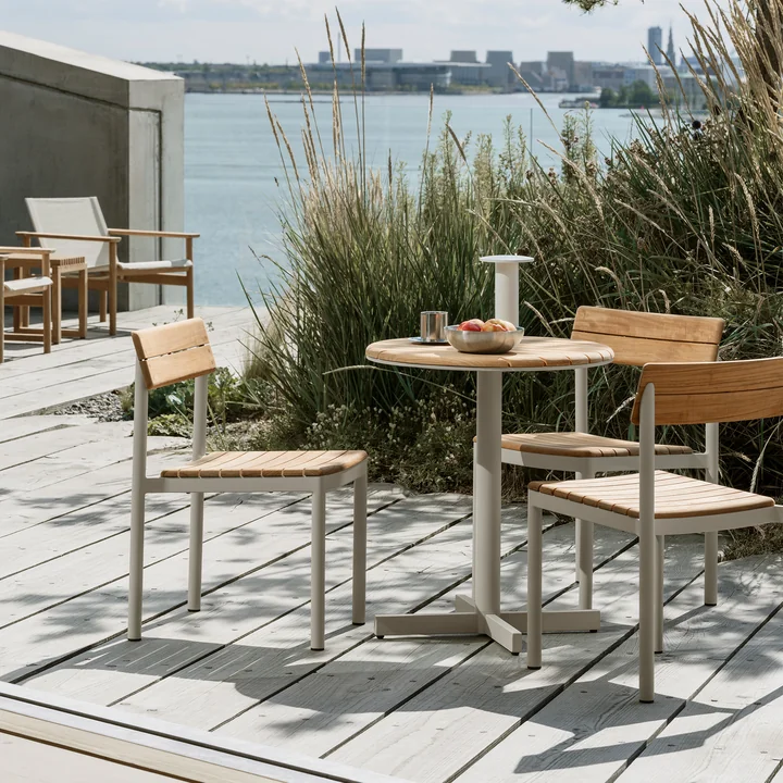 Fritz Hansen - Skagerak Pelagus Chair, teak / ivory