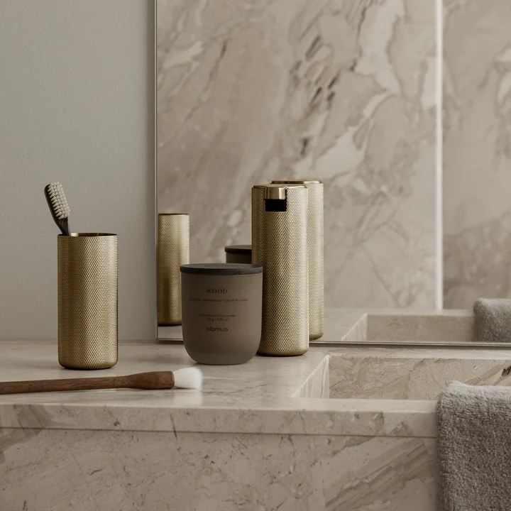 Blomus - Modo Rof Toothbrush tumbler, brass