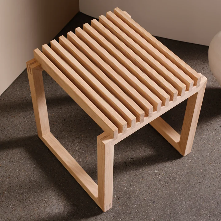 Fritz Hansen - Skagerak Cutter Wooden stool, oak