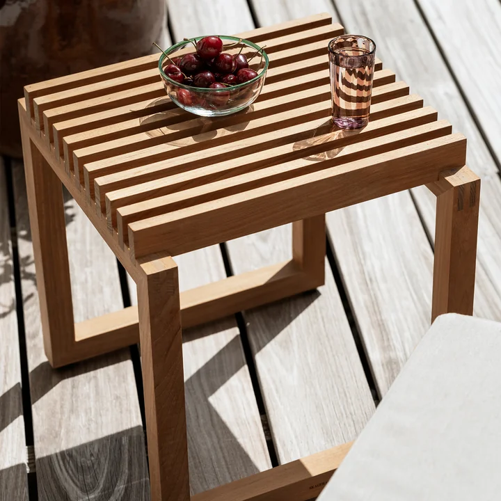 Fritz Hansen - Skagerak Cutter Wooden stool, teak