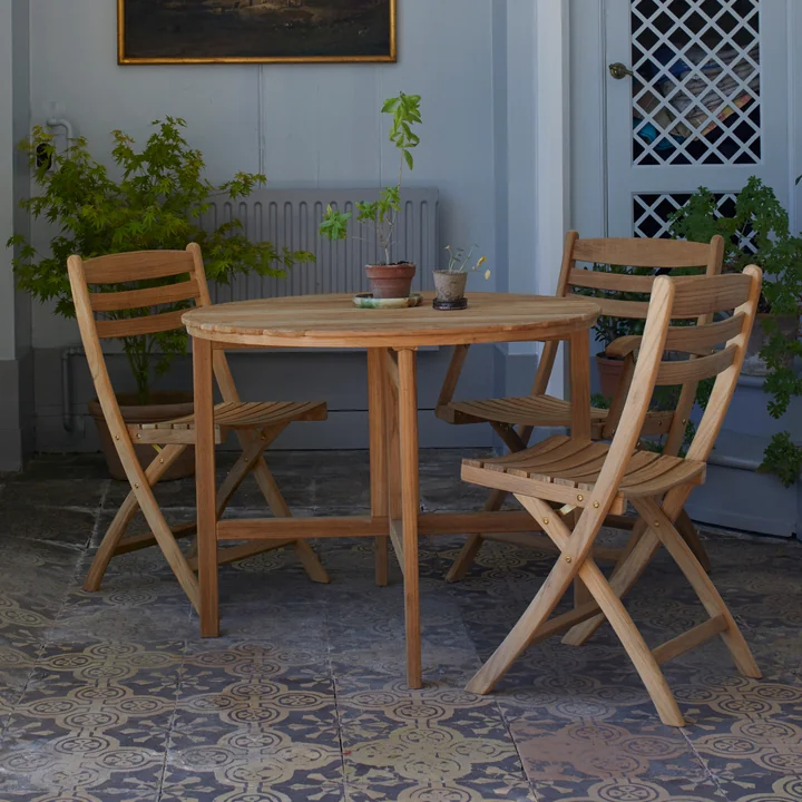 Fritz Hansen - Skagerak Selandia folding chair, teak