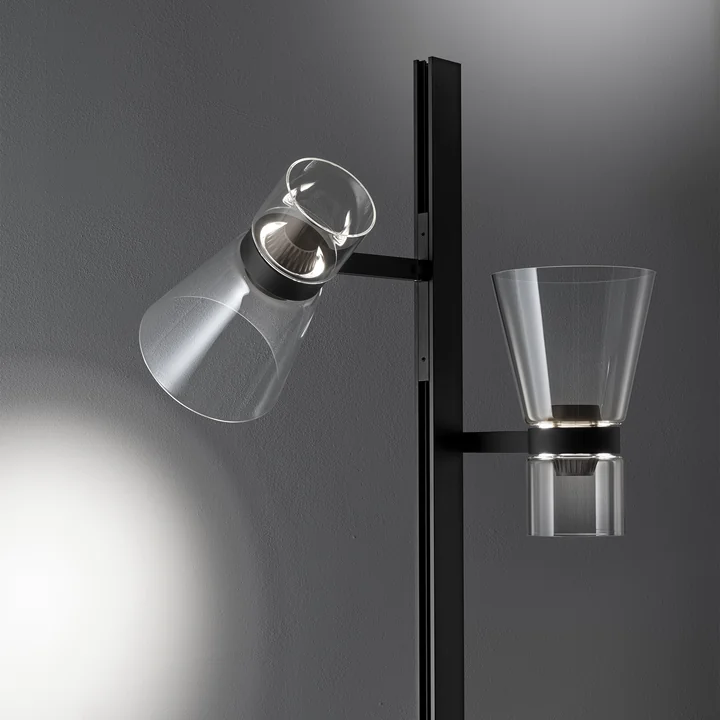 Flos - Nocturne Floor lamp F2 cone, black