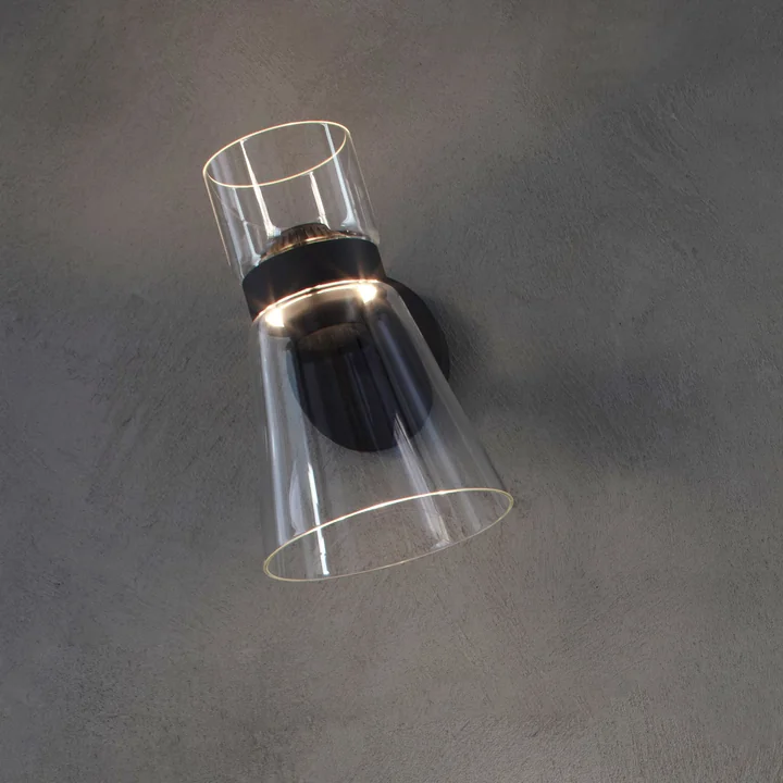 Flos - Nocturne Wall light cone EU, black