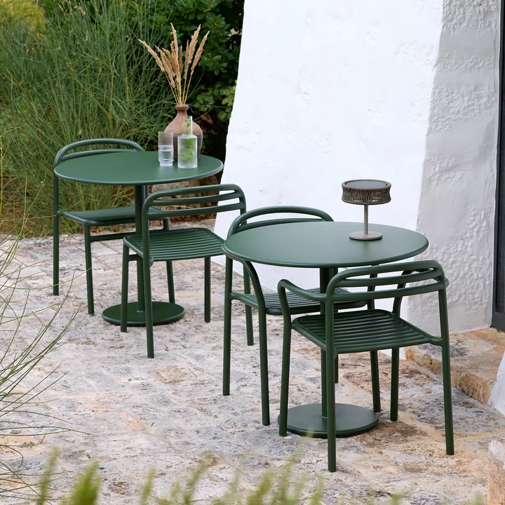 Cane-line - Bliss Armchairs and chairs, dark green