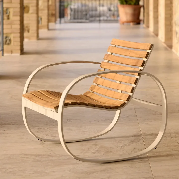 Cane-line - Parc Rocking chair teak / sand