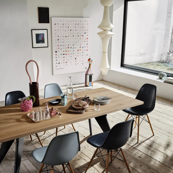 Vitra - Akari E Pendant light, Ø 48 cm H 295 cm, natural