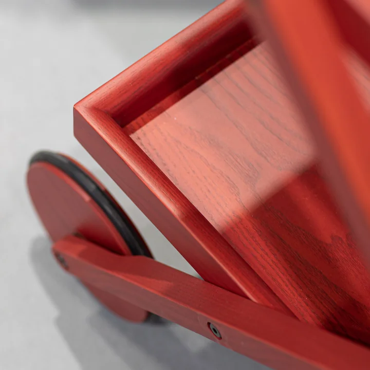 Design House Stockholm - Exit Serving trolley, red