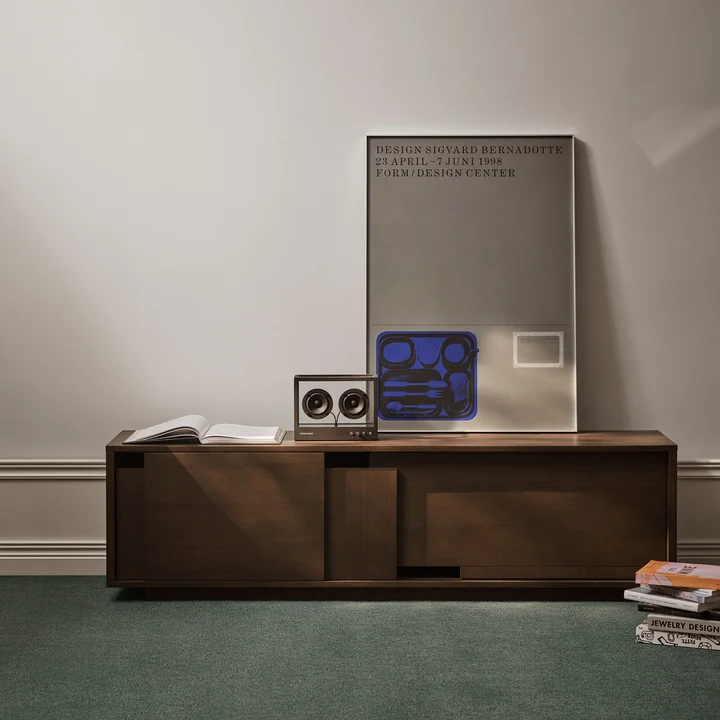Design House Stockholm - Layer Sideboard / TV console, dark oak