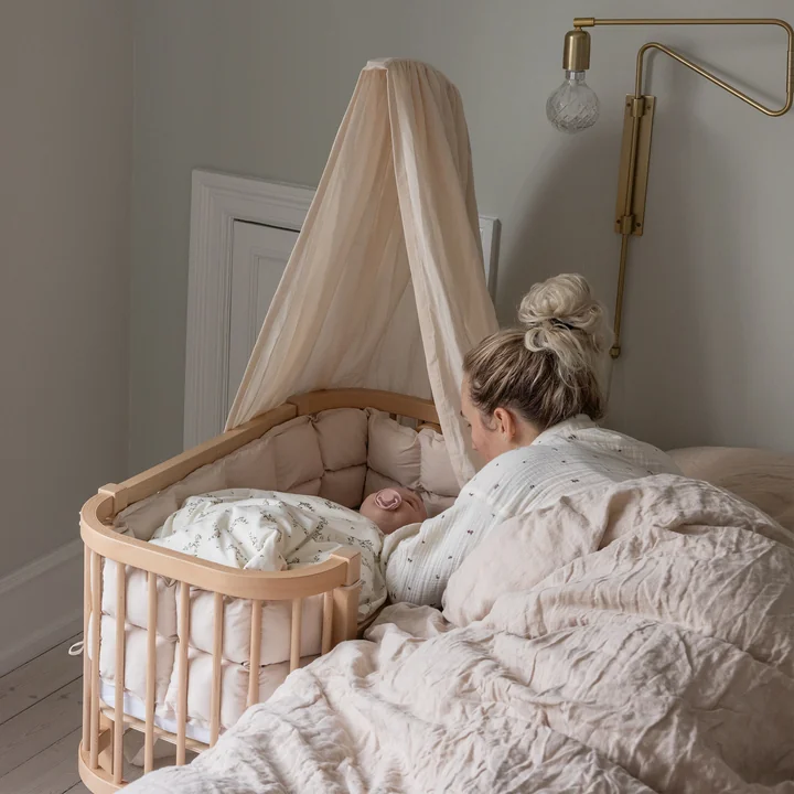 Sebra - Co-sleeper, Wooden Edition