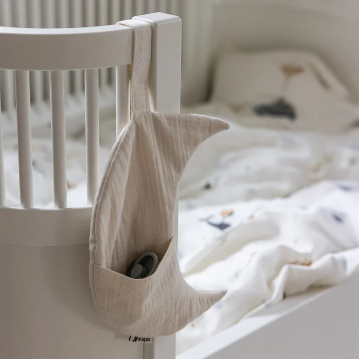 Sebra - Bed bag, moon, creamy white