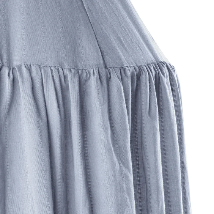 Sebra - Canopy, Dobby Wave, dusty blue