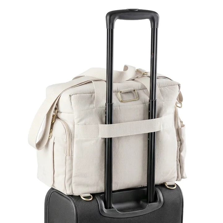 Sebra - On-the-go Diaper Bag, Beige Melange
