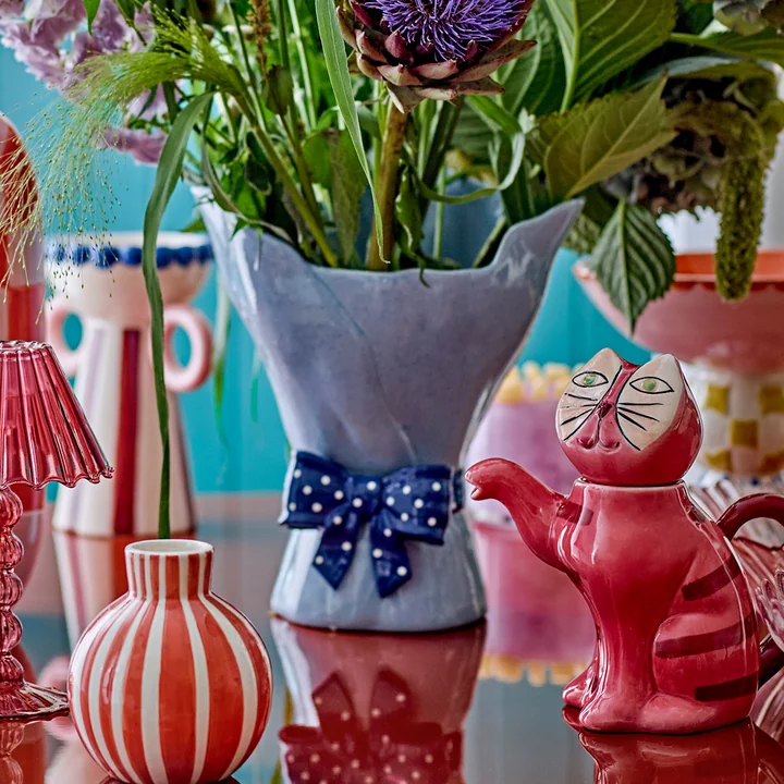 Bloomingville - Belivia Vase, blue