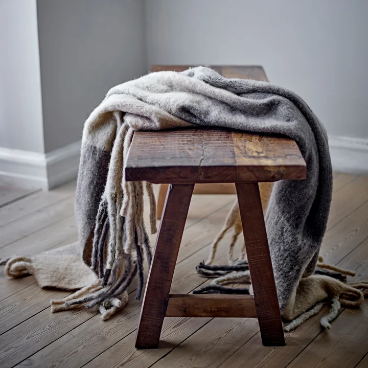 Bloomingville - Brosse bench, reclaimed wood, brown