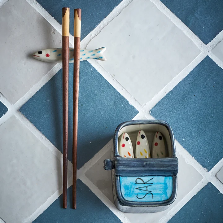 Bloomingville - Caiam Chopstick holder, multi