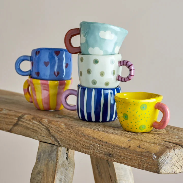 Bloomingville - Nini Cup, multipack, multi (set of 6)