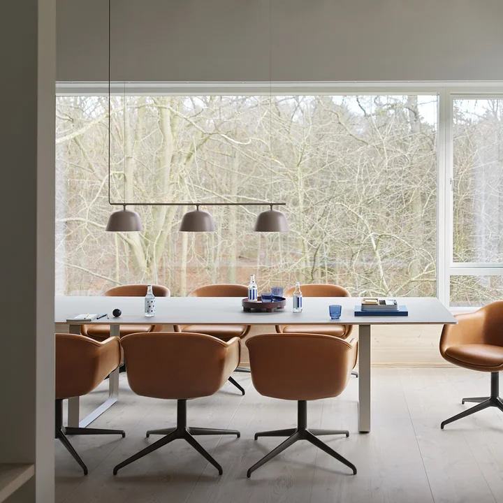 Muuto - Ambit Rail pendant light, taupe