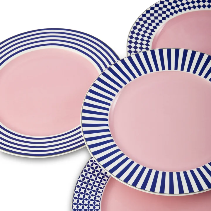 POLSPOTTEN - Aunty Dinner plates, Ø 27 cm, set of 4