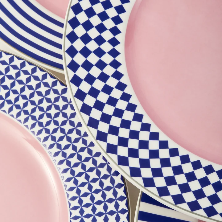 POLSPOTTEN - Aunty Dinner plates, Ø 27 cm, set of 4