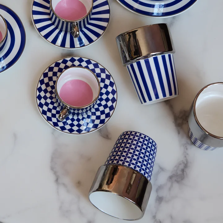 POLSPOTTEN - Aunty series, cups, multicolored