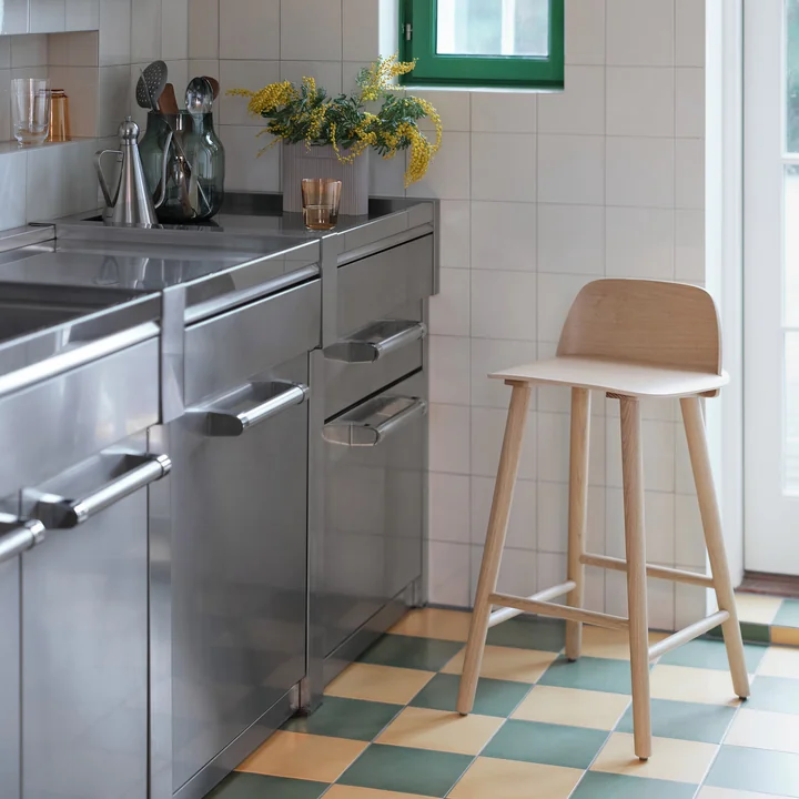 Muuto - Nerd Bar stool, oak