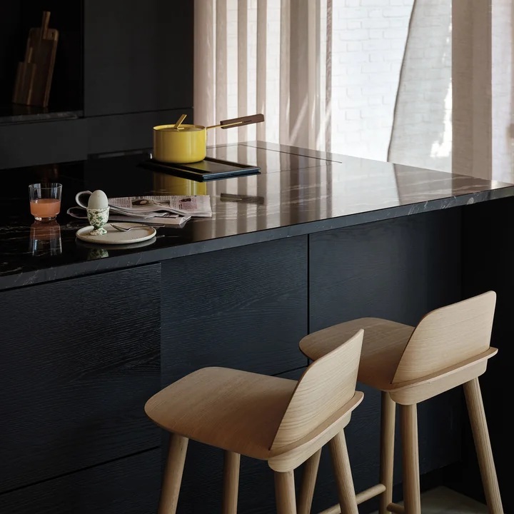 Muuto - Nerd Bar stool, oak