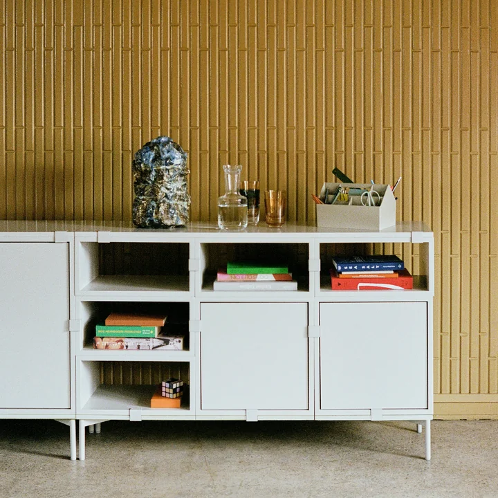 Muuto - Stacked Shelving system - white