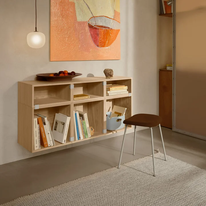 Muuto - Stacked shelving system - oak