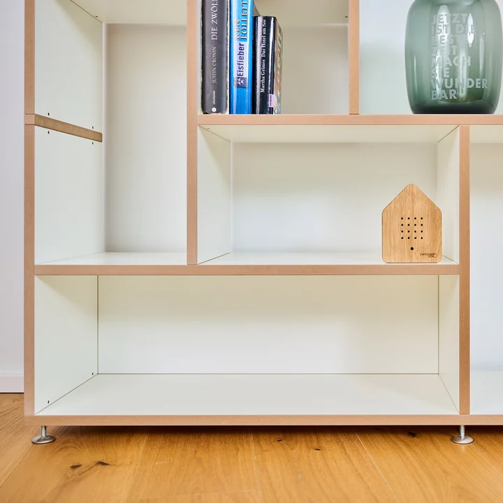 Tojo - Hanibal shelving system, side, white