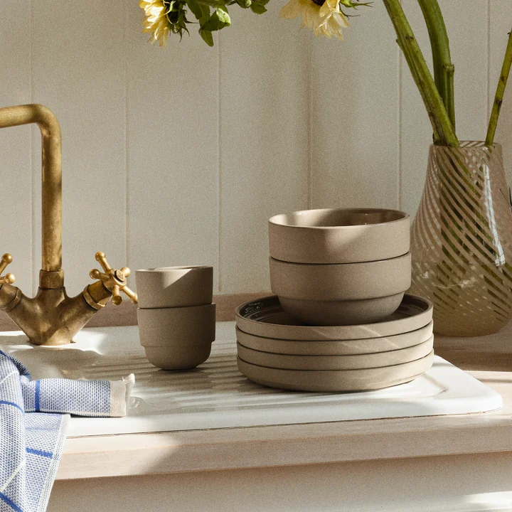 Broste Copenhagen - Nordic Bistro Espresso Cup, Beige