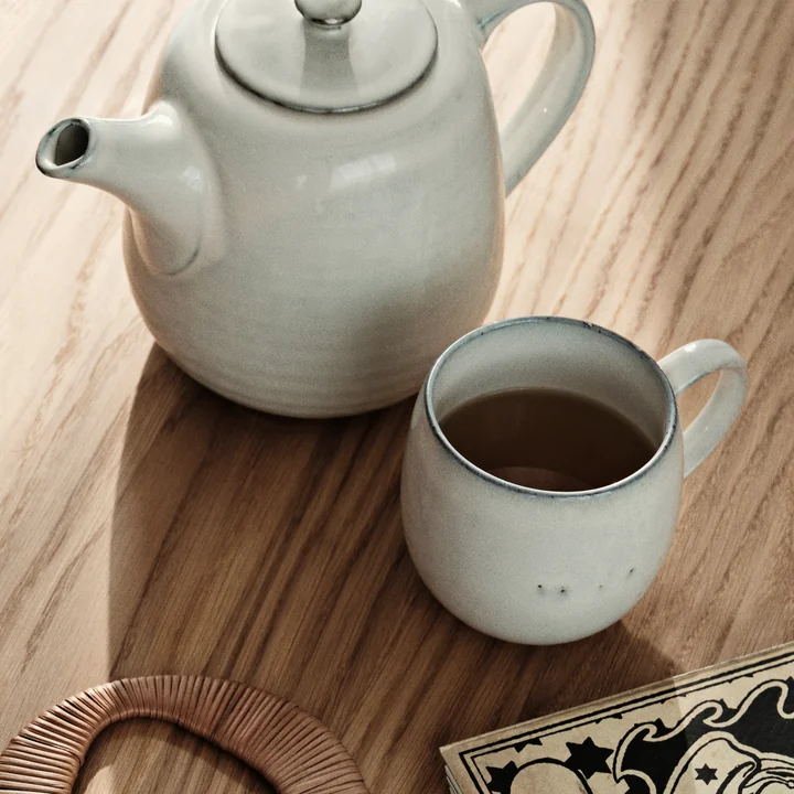 Broste Copenhagen - Nordic Sand Mug with handle, 45 cl