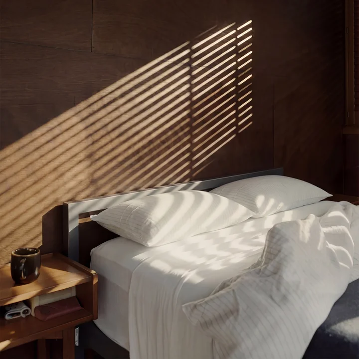 Hans Hansen - Pure bed, white