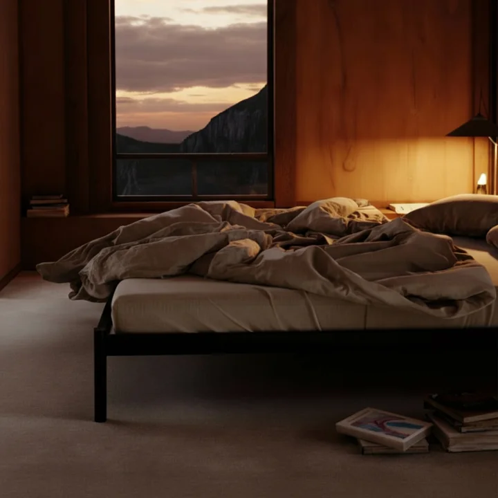 Hans Hansen - Pure bed, black