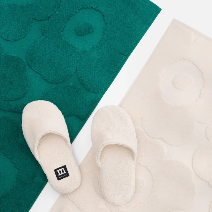 Marimekko - Unikko Bath Mats, 50 x 80 cm