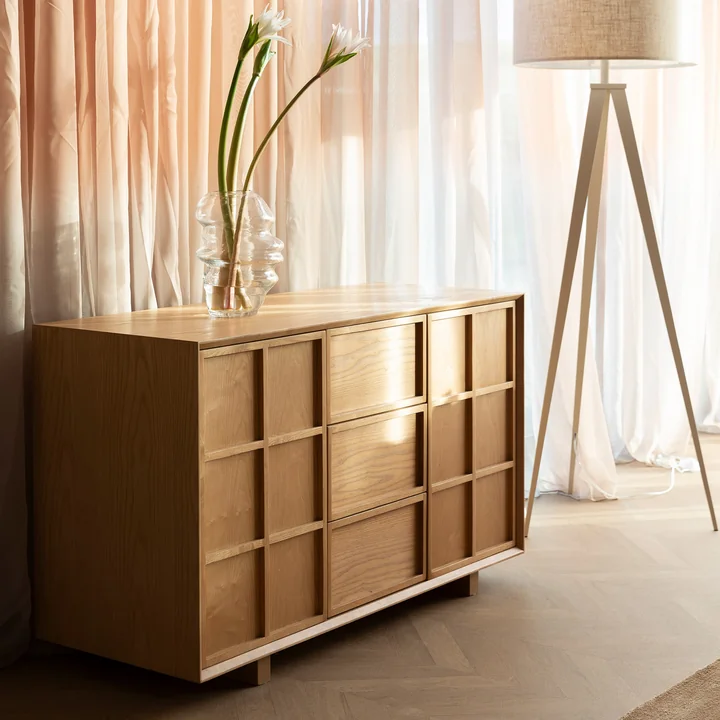 Zuiver - Sideboard Raster High, ash