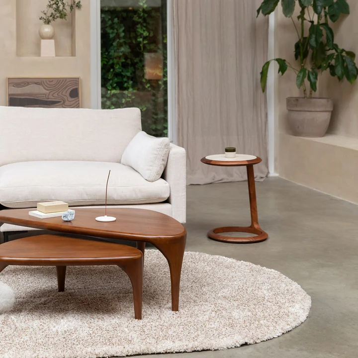 Zuiver - Doppio Side table, brown