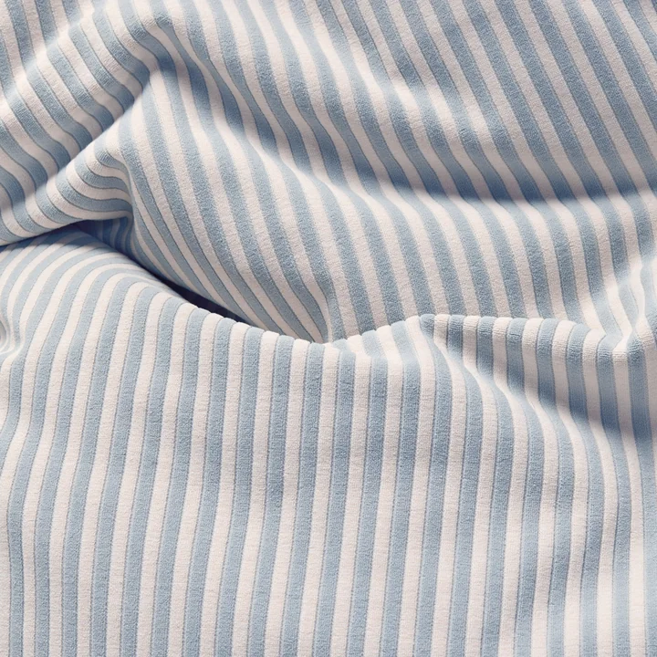 Fatboy - Cover for original Slim Terry beanbag, blizzard blue/cream