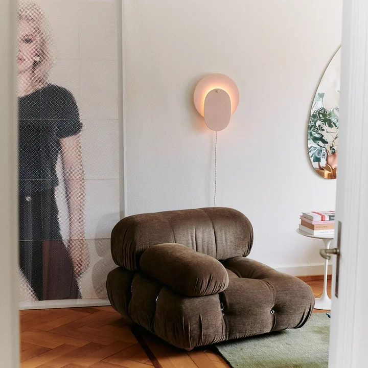 Serax - Nebula wall light 01, rose