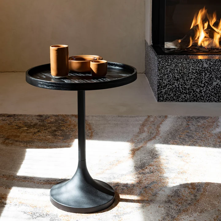 Jason Side table, black from Zuiver