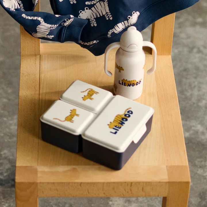 LIEWOOD - Driss Lunch Box, Tiger, Sandy