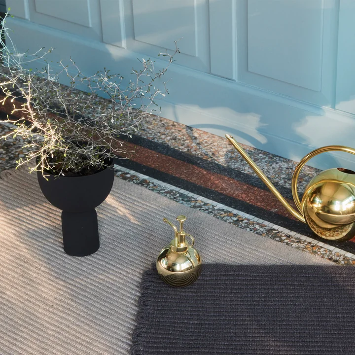 AYTM - " Redono " Doormat, 50 x 70 cm, taupe and dark gray