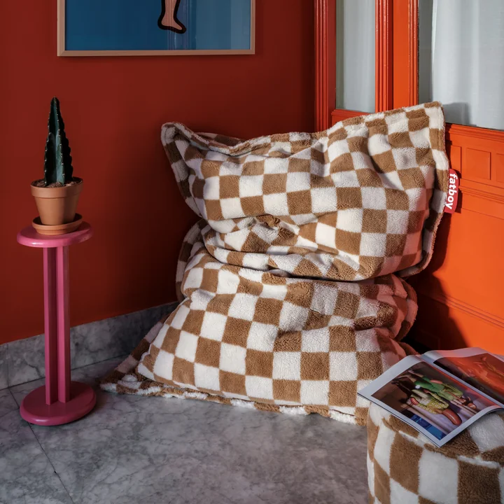 Fatboy - Original Slim Teddy Beanbag, Almond Cream