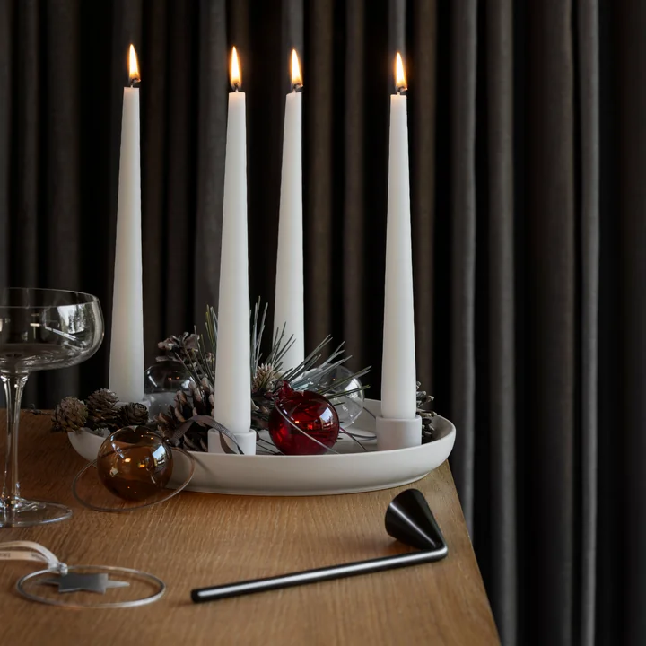 Blomus - Nox Candle snuffer, burned metal