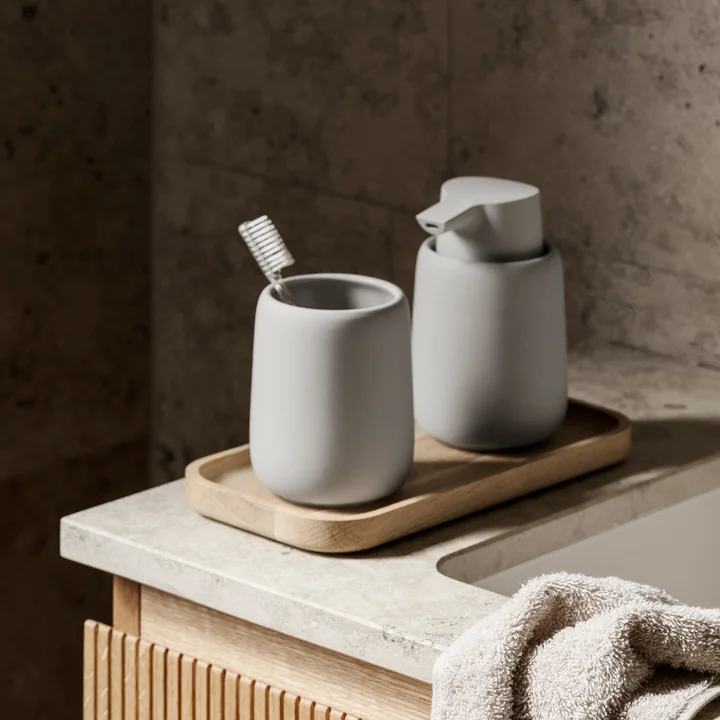 Blomus - " Sono " toothbrush cup, micro chip