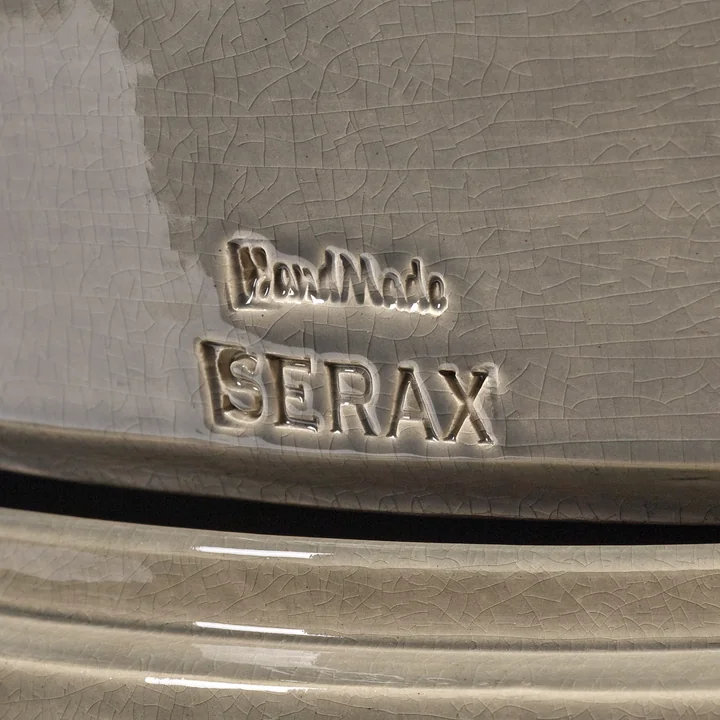 Serax - Glazed shades by Serax Flowerpot, L, gray