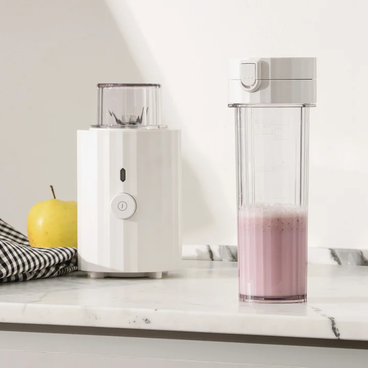 Alessi - Plissé Personal Blender and Bottle, White