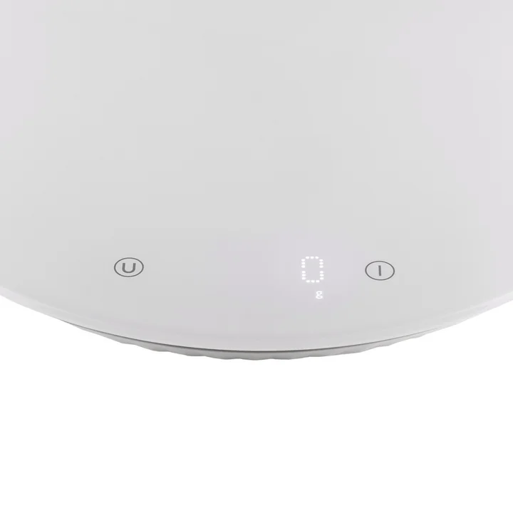 Alessi - Plissé Digital Kitchen Scale, White