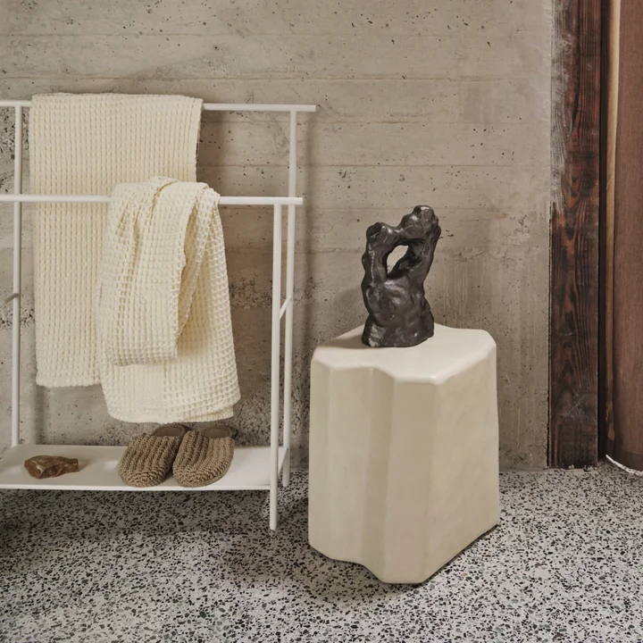 Ferm Living - Dora Towel Rack, White